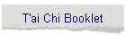 T'ai Chi Booklet